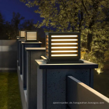 Outdoor -LED -Tür im Innenhof Solargartenlicht